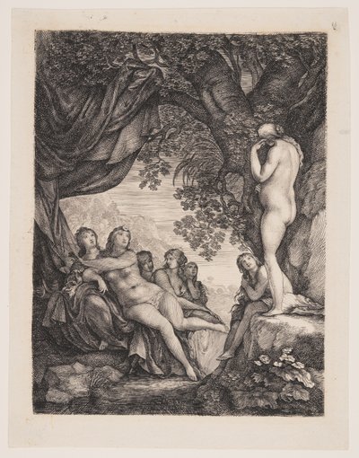 Diana och Callisto av Moses van Uyttenbroeck