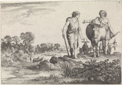 Argus ber Mercury att stanna hos honom Mercury and Argus (serietitel) av Moyses van Wtenbrouck