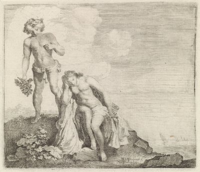 Bacchus hittar Adriadne på Naxos av Moyses van Wtenbrouck