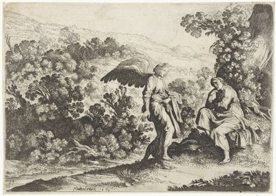 Ängeln tröstar Hagar The Story of Hagar (serietitel) av Moyses van Wtenbrouck