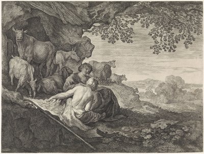 Herde och Herdinna av Moyses van Wtenbrouck