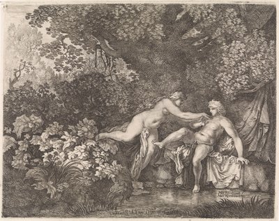 Salmacis och Hermafroditus av Moyses van Wtenbrouck