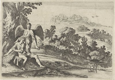 Tobias skräms av fisken The Story of Tobias (serietitel) av Moyses van Wtenbrouck