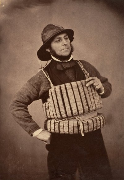 Kapten på Tenby livbåt, 1853-56. av Mr. Gonne