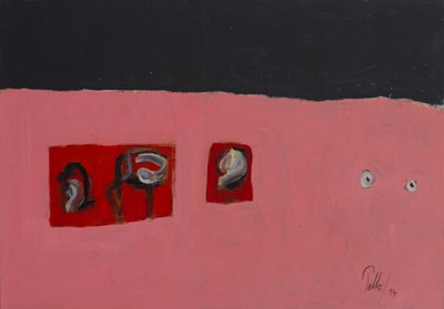 Rosa abstrakta figurer av Mr PETTO