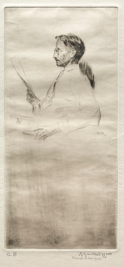 Frank Weitenkampf av Muirhead Bone