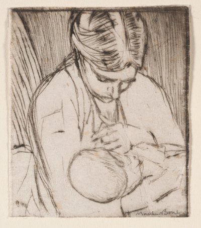 Gertrude och Stephen, nr 6 av Muirhead Bone