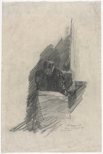 Fru Drummond av Muirhead Bone