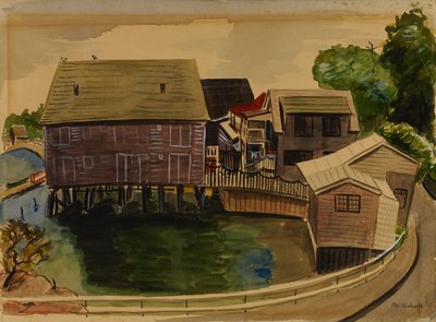 East Gloucester #1 av Muriel Walcoff