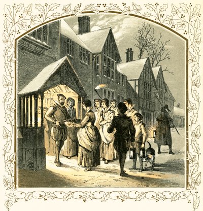 En carol för en wassail skål av Myles Birket Foster