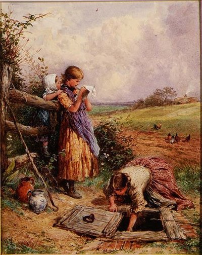 Vid brunnen av Myles Birket Foster