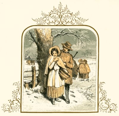 Kärlek i snön av Myles Birket Foster