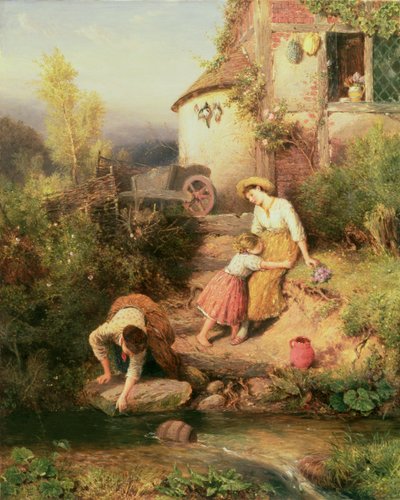 Bäcken av Myles Birket Foster