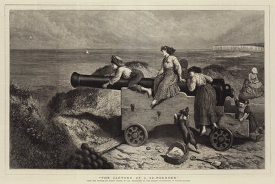 Fångandet av en 32-pund av Myles Birket Foster