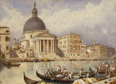Kyrkan San Simone och San Guida av Myles Birket Foster