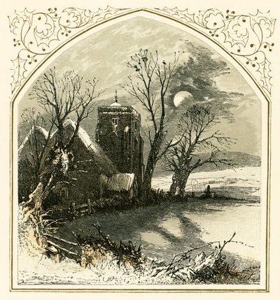 Det gamla årets död av Myles Birket Foster