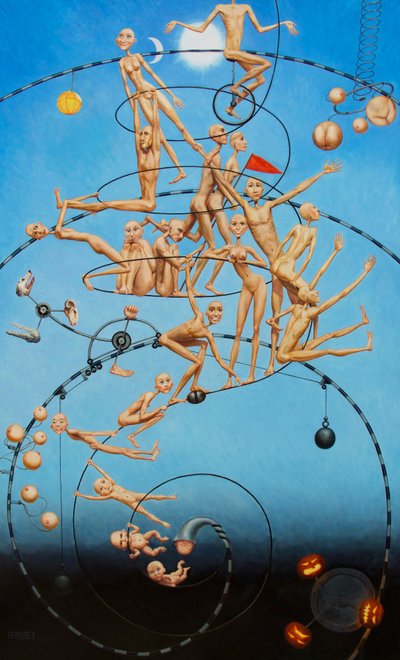 Livets spiralformade resa av Myriam Feuilloley
