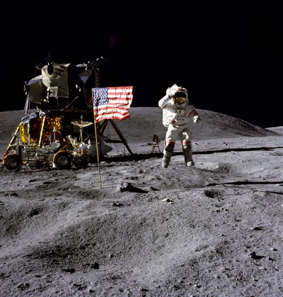 アポロ 16 号 - NASA、1972 年。スウェーデン語 av NASA Images