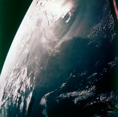 Jorden från rymden - Gulf Coast, Houston och Galveston Bay, USA, c1980-talet. av NASA Images