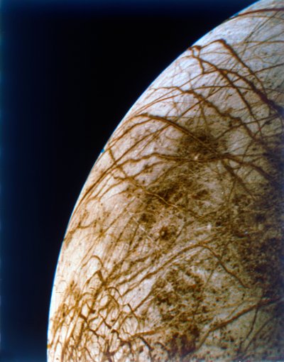 Europa från Voyager 2, 9 juli 1979. av NASA Images