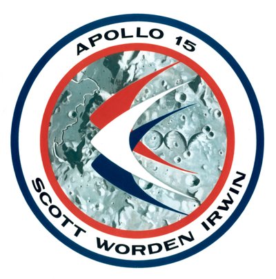 Apollo 15 månuppdragets insignier, 1971. av NASA Images