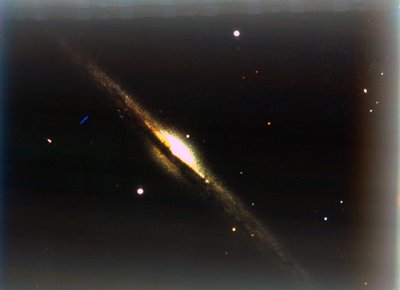 Nålgalaxen i Coma Berenices. av NASA Images