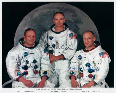 Besättningen på Apollo 11, 1969. av NASA Images