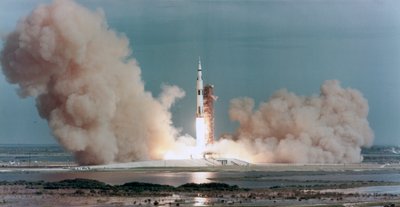 Lyftet från Apollo 15, Kennedy Space Center, Florida, USA, 1971. av NASA Images