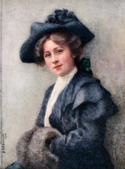 "Eileen, Henry Marshalls dotter", 1913. av N H Edmunds