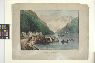 Ross Trevor (handfärgad litografi) av N. and Ives J.M. (1824 95) Currier