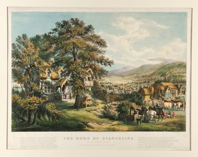 Evangelines hem av Currier and Ives