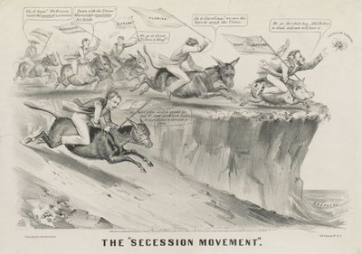 "Scessionsrörelsen" av Currier and Ives