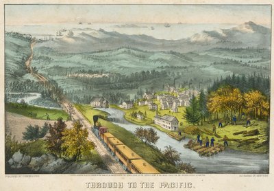 Till Stilla havet av Currier and Ives