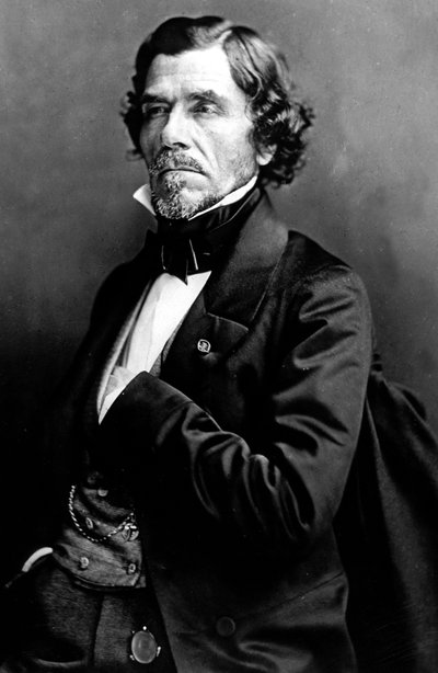 Eugene Delacroix (1798-1863) fransk målare, bild av Nadar av Nadar