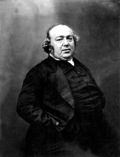 Den franske kritikern Jules Janin, fotograferad av Nadar, ca 1855 av Nadar