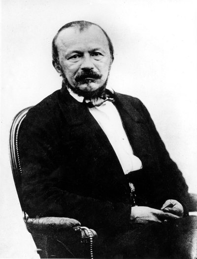 Gerard de Nerval (1808-1855) fransk romanförfattare, bild tagen från Disderi Album (nr.16 sida 9) av Nadar