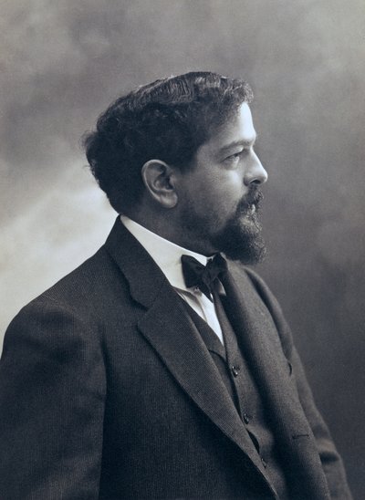 Porträtt av Claude Debussy (Saint-Germain-en-Laye av Nadar