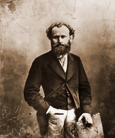 Porträtt av Edouard Manet, målare 1832-1883 (foto) av Nadar
