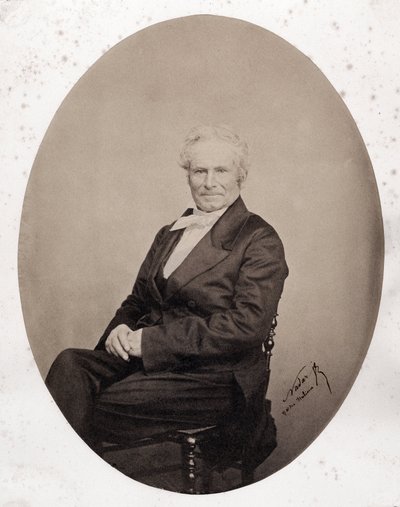 Porträtt av Octave Lacroix (1827-1901), fransk journalist och poet av Nadar