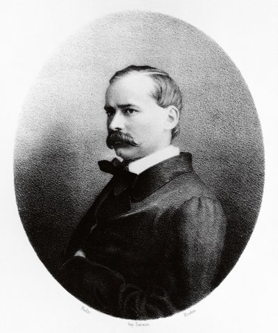 Porträtt av Theodore Barriere (Paris av Nadar