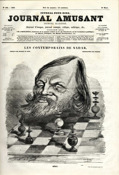 Den roliga tidningen av Nadar
