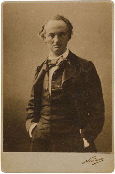 Charles Baudelaire 1821-1867 av Nadar