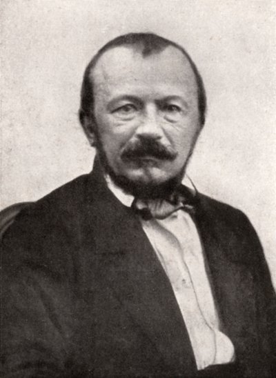 Gerard de Nerval, fransk poet, mitten av 1800-talet. av Nadar
