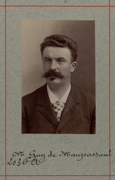Guy de Maupassant - foto av Nadar av Nadar