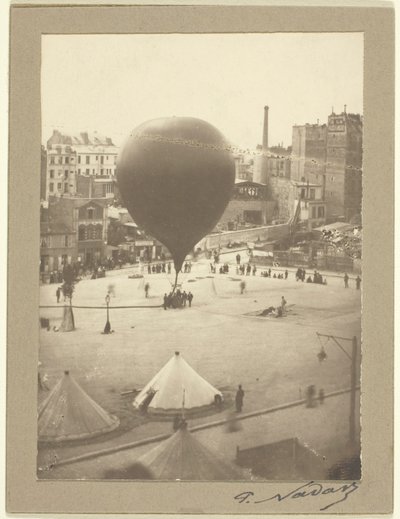 Neptunus, Place Saint-Pierre i Montmartre av Nadar