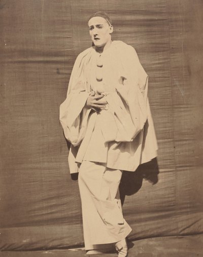 Pjerrot i smärta, ca. 1854-55. av Nadar