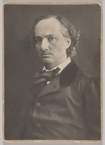 Porträtt av Baudelaire av Nadar