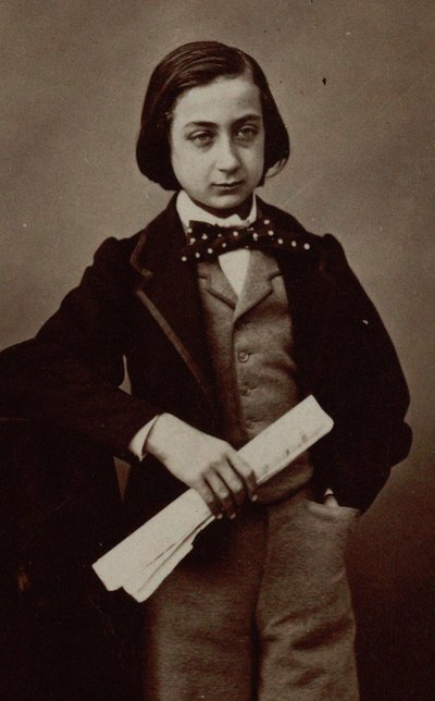 Porträtt av violinisten och kompositören Henri Ketten 1848-1883. av Nadar