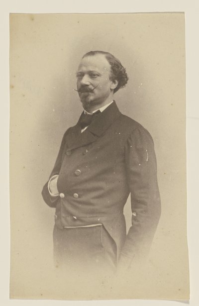 De La Pierre, löjtnant, duellant, boulevardist av Nadar [Gaspard Félix Tournachon]