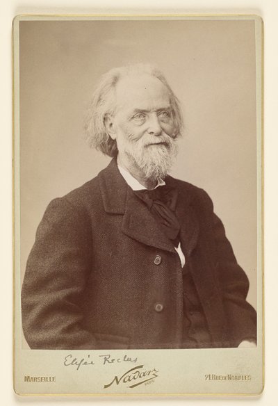 Élisée Reclus av Nadar [Gaspard Félix Tournachon]